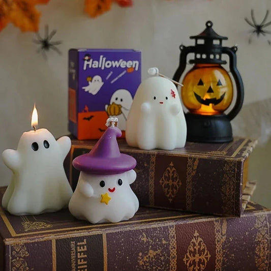 Halloween  Ghost Candle