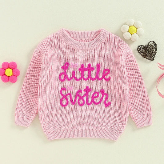 Girls Crew Neck Winter Sweater