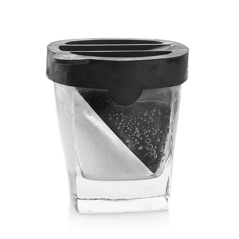 Vodka Glass With Silica Gel Iced Cup