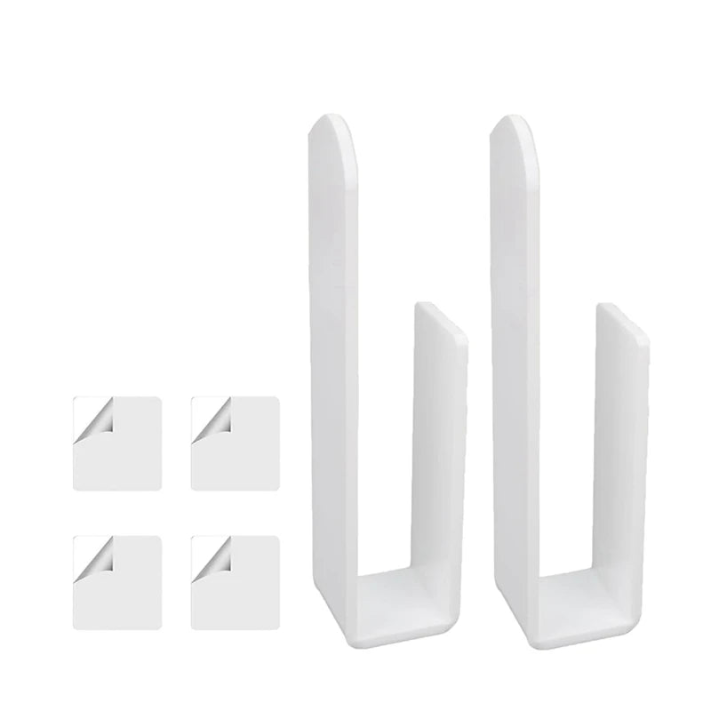 2PCS Acrylic Wall Mounted Hat Hook