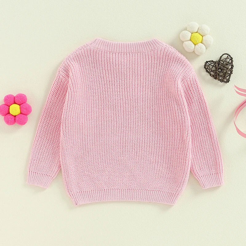 Girls Crew Neck Winter Sweater