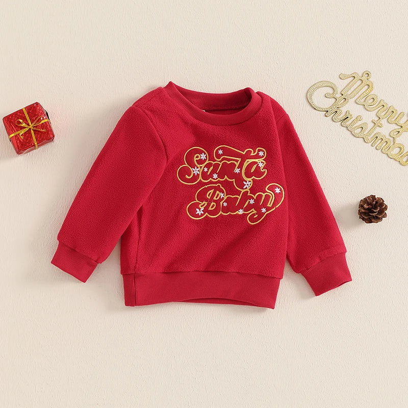 Baby Christmas Fleece Sweatshirt