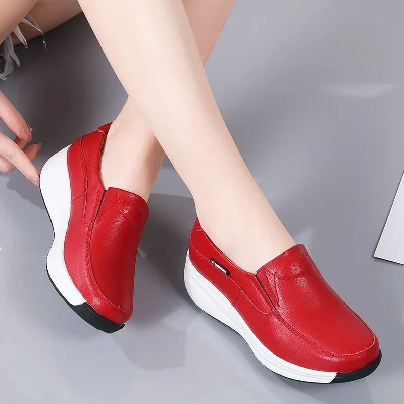 Platform Loafers for ladies - orthopedic - MONLANE