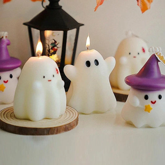 Halloween  Ghost Candle