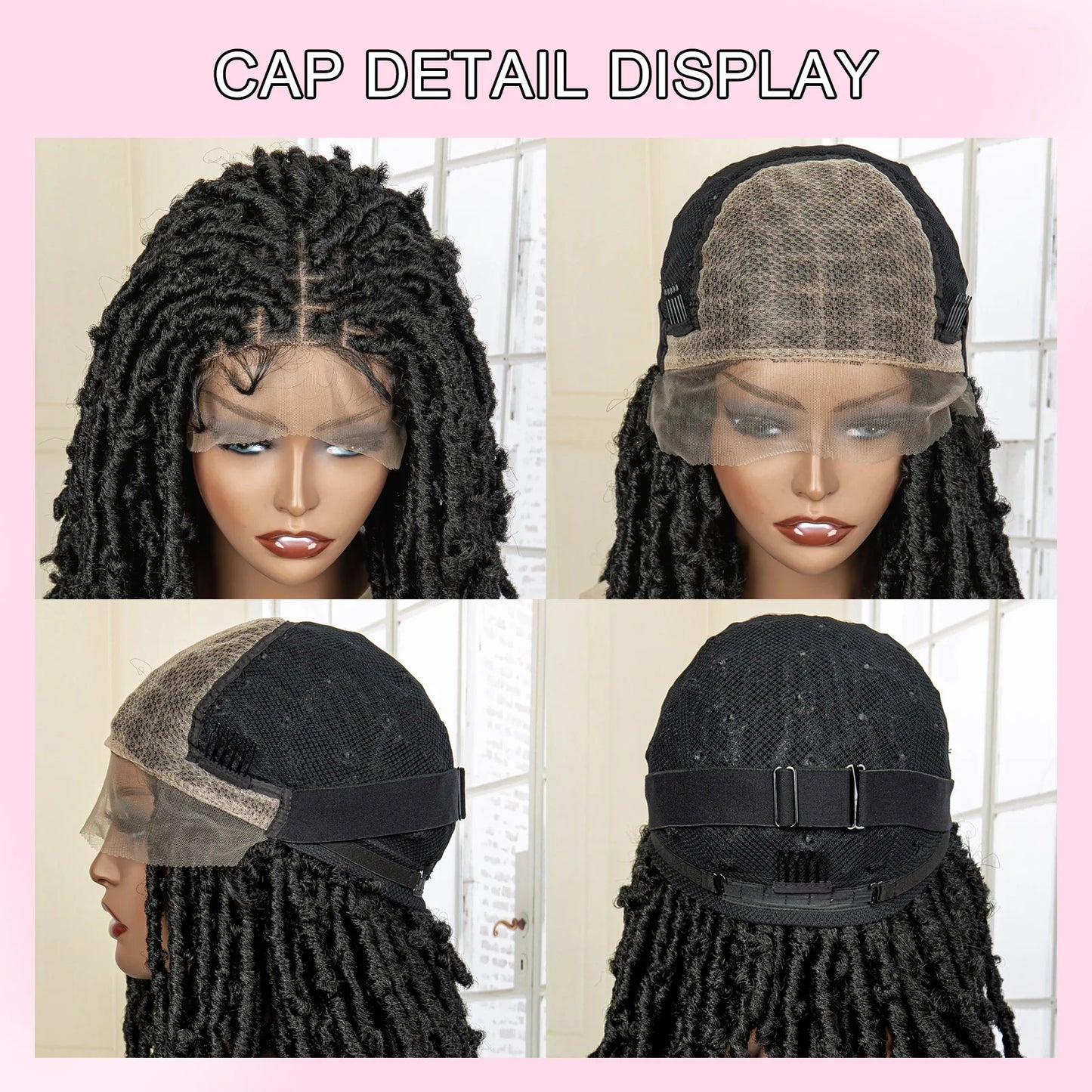 Dreadlocks  Braided Lace Frontal Wig