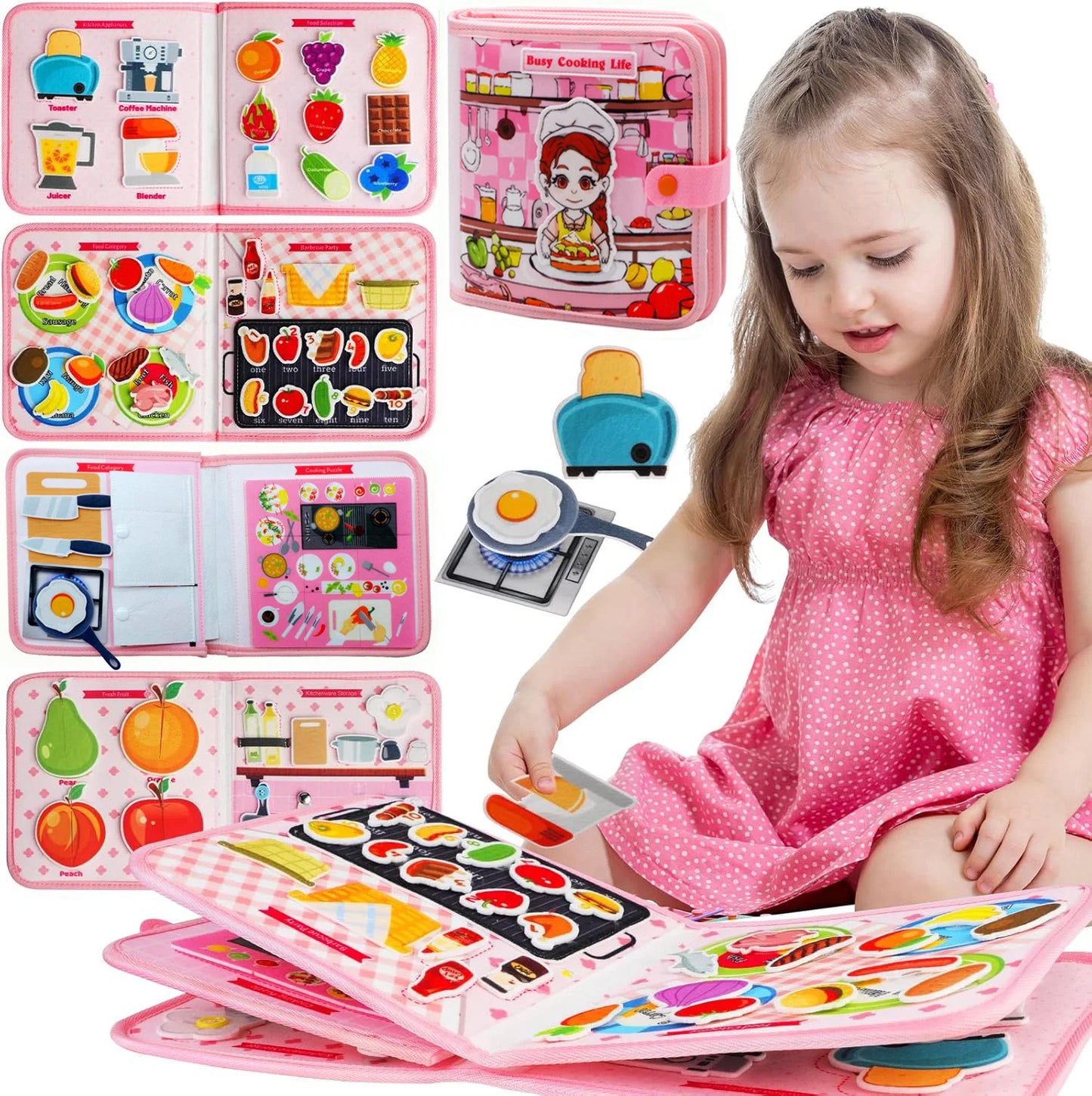 Busy Board Storytelling Activity Toy