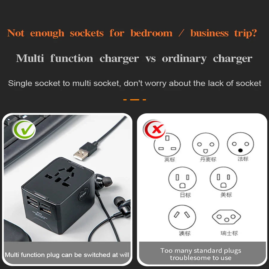 5in1 Universal Travel Adapter