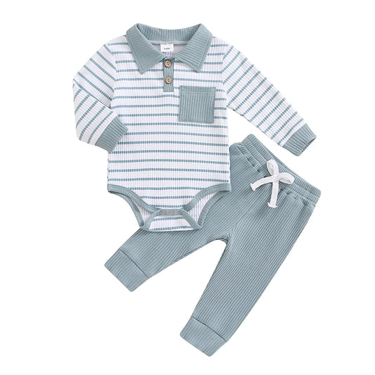 Newborn Baby Boy 2Pcs Romper