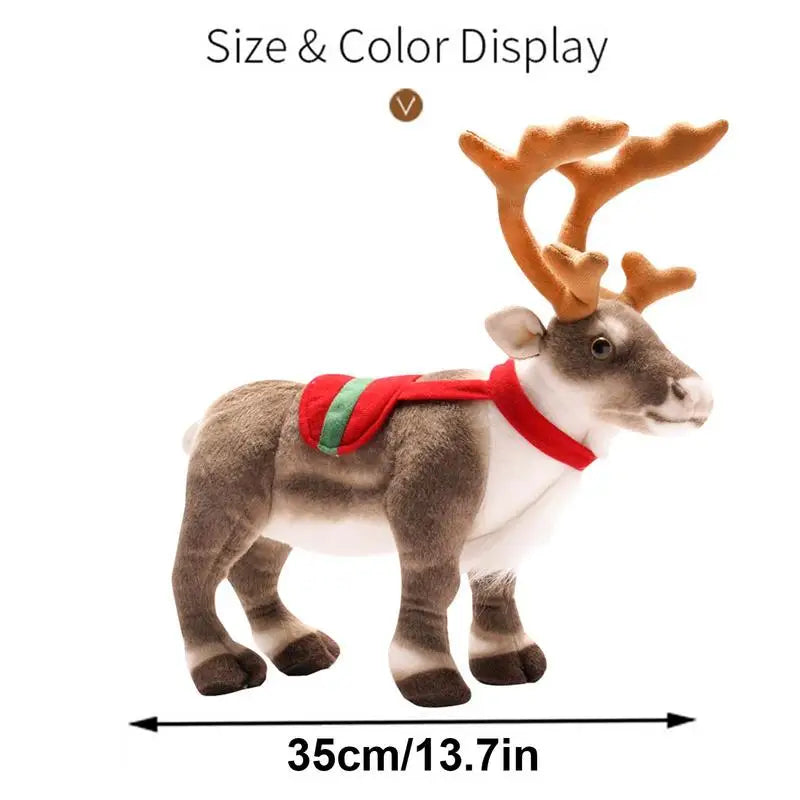 Reindeer Plush Pillow