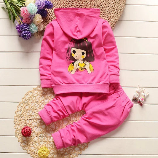 Children Hooded Jacket 3Pc Set