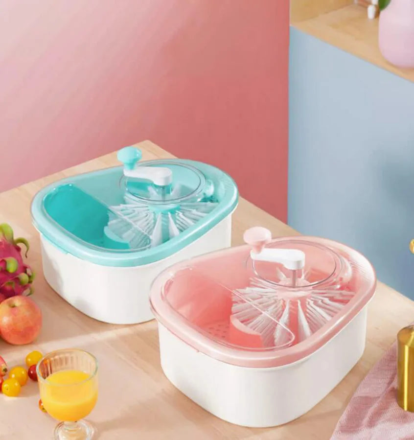 Hand-free Fruit washing Basin