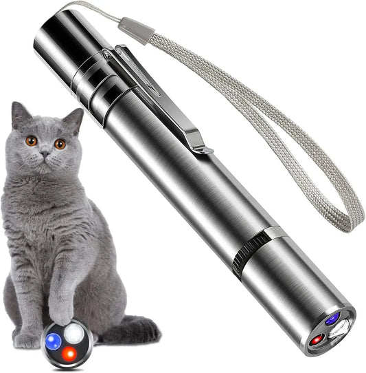 Rechargeable 3-in-1 Flashlight Infrared Detector Pet