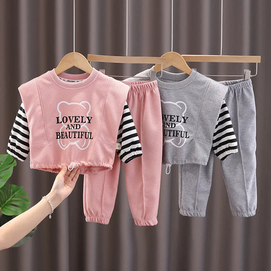 2Pcs Infant Sportswear Set