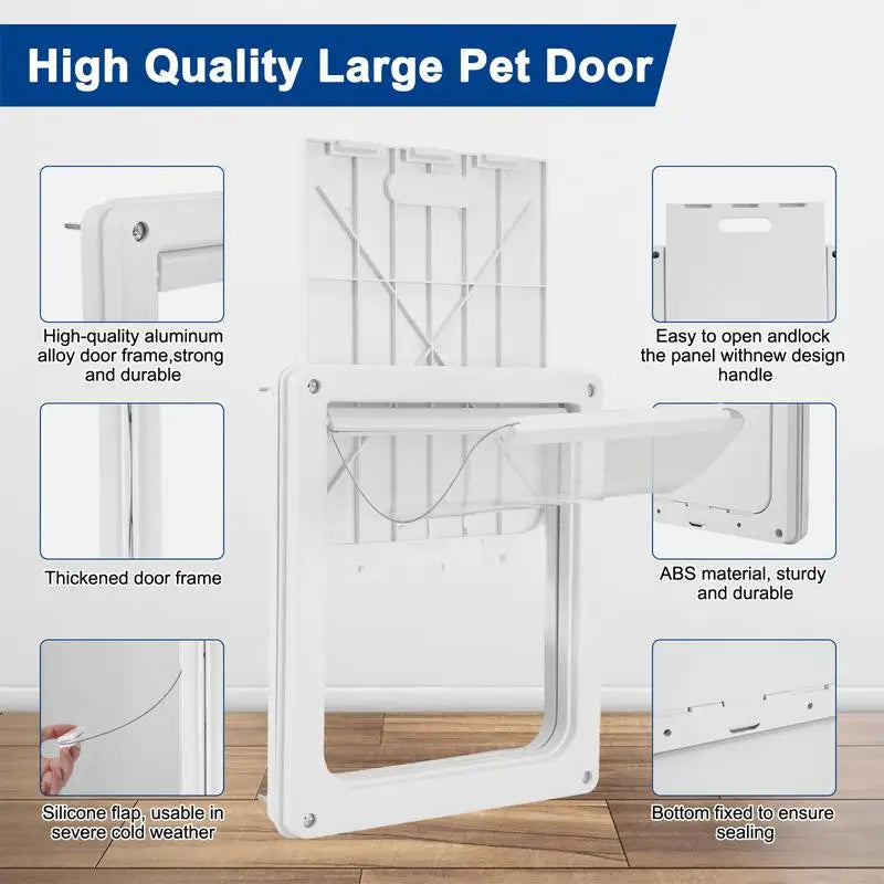 Durable Weatherproof Pet Door