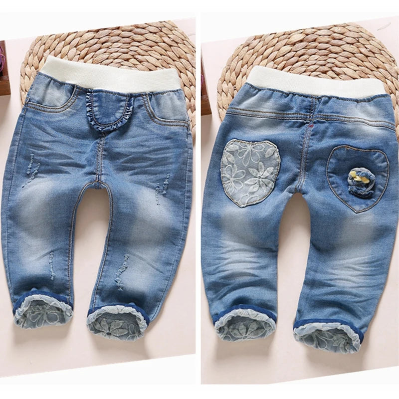 Baby Stretchy Denim Trousers