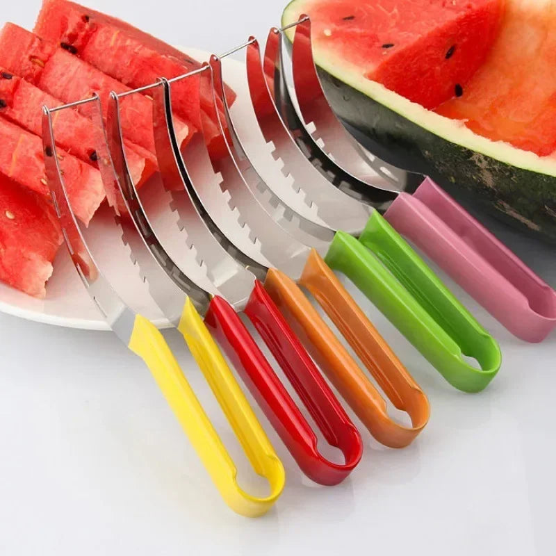 Watermelon Cutter Stainless Steel  Salad Fruit Slicer - MONLANE