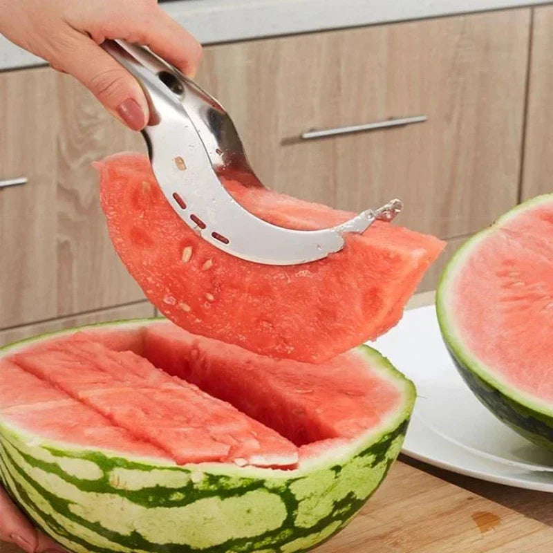 Watermelon Cutter Stainless Steel  Salad Fruit Slicer - MONLANE