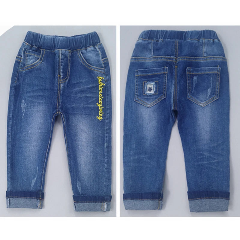 Baby Stretchy Denim Trousers