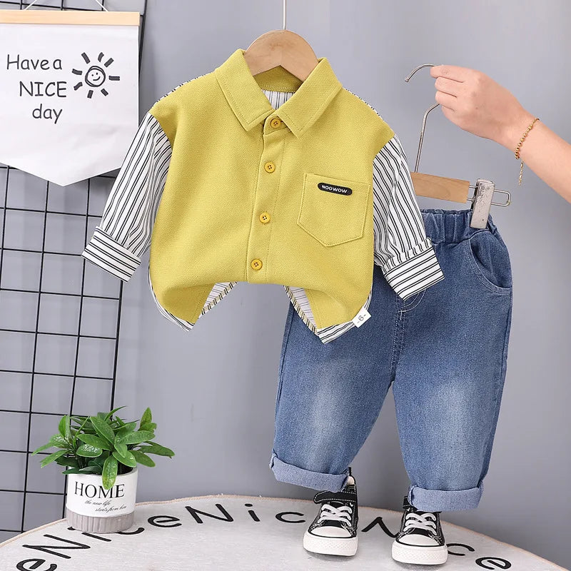 2Pcs Casual Toddler Sportswear