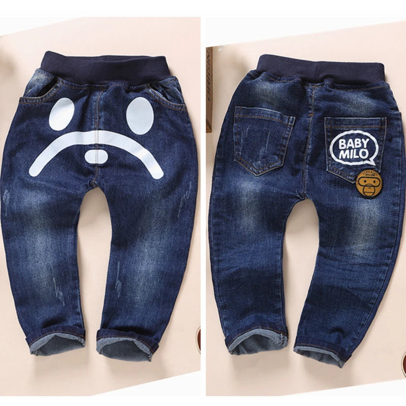 Baby Stretchy Denim Trousers