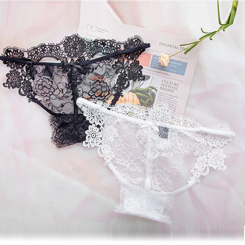 Sexy Lace Open Crotch Panties - MONLANE