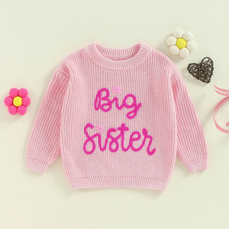 Girls Crew Neck Winter Sweater