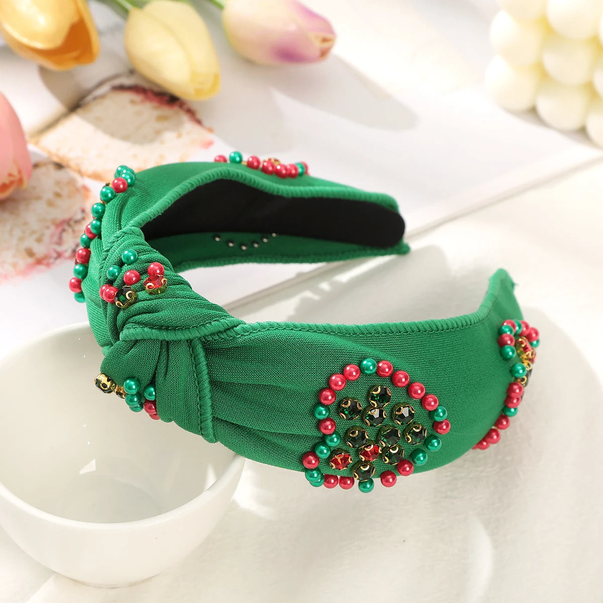 Vintage Luxury Christmas Hair Bands