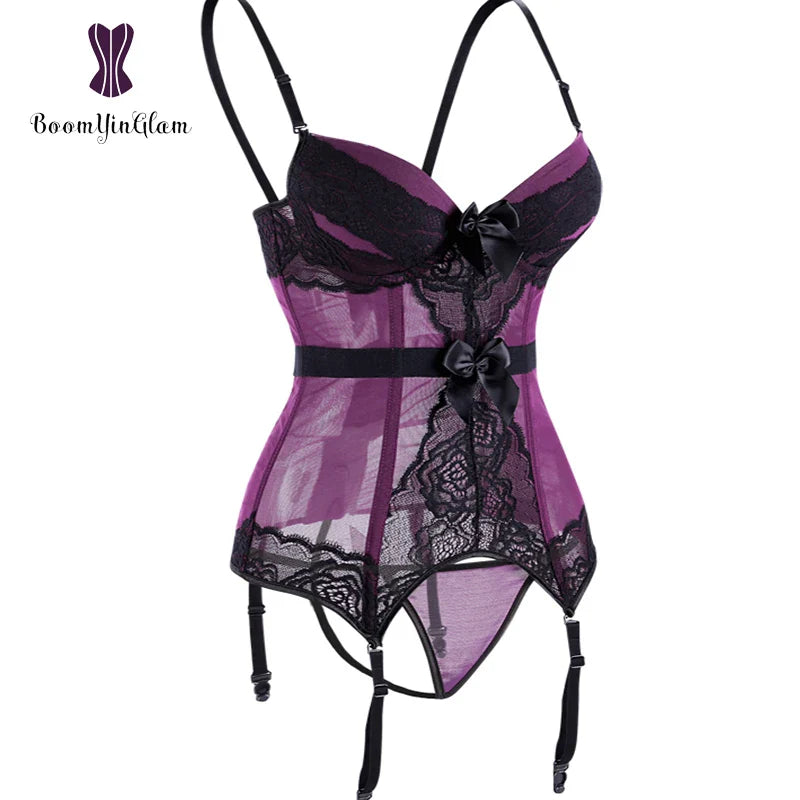 Plus Size Corset Lingerie - MONLANE