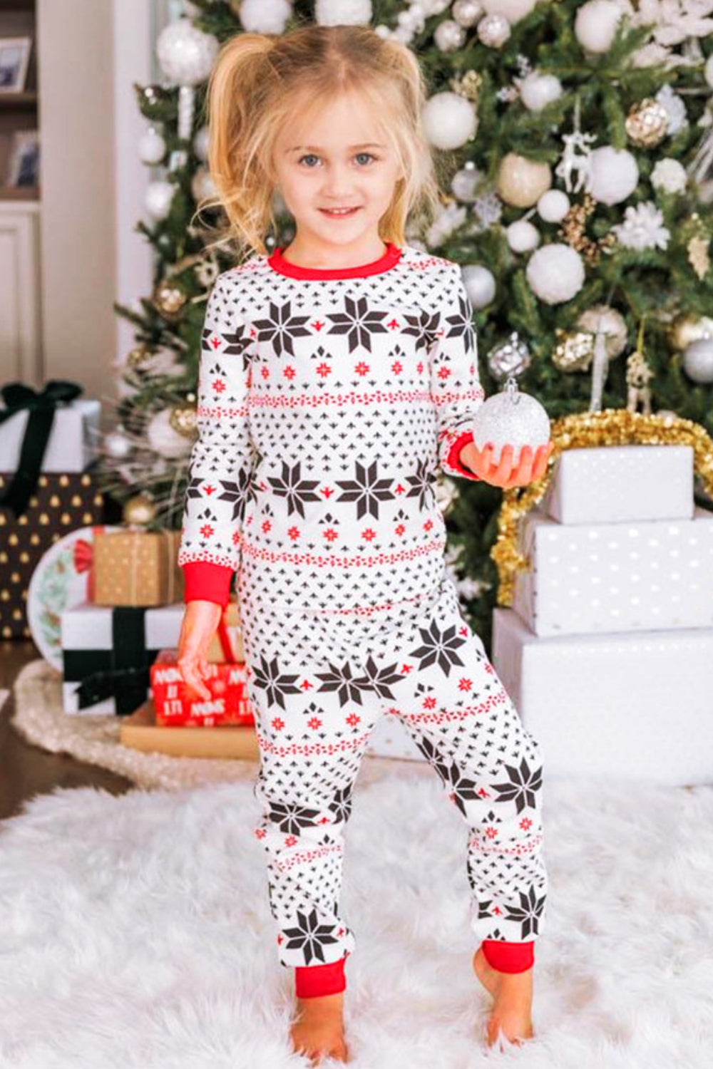 Snowflake Pants Set