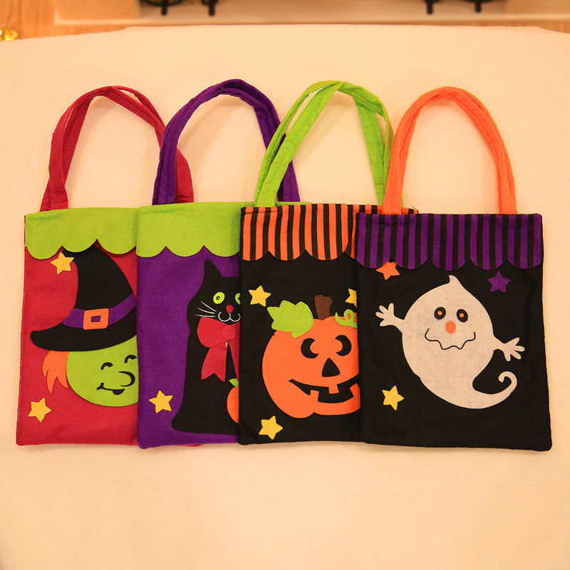 Assorted 2-Piece Halloween Element Handbags - MONLANE