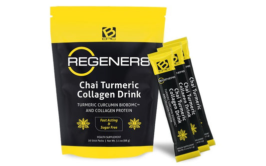 REGENER8 Chai Tumeric Collagen Drink